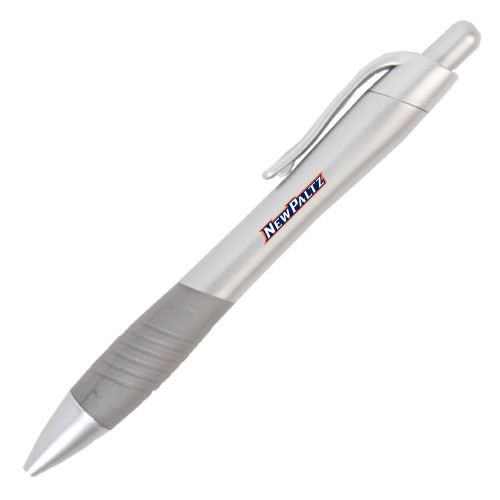  Metallic Mykonos Silver Pen - New Paltz Word Mark