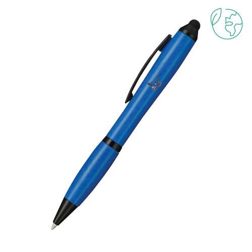  Nash Wheat Straw Ballpoint Royal Stylus Pen - Official Logo