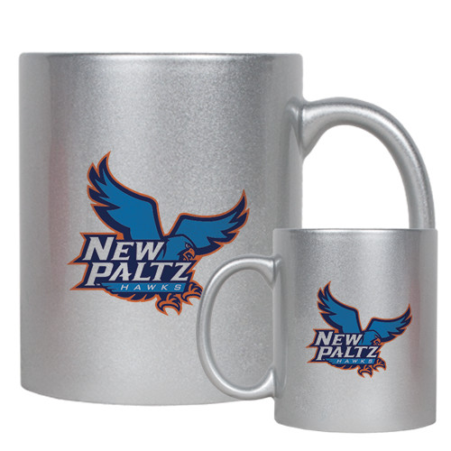  Full Color Silver Metallic Mug 11oz - Official Logo