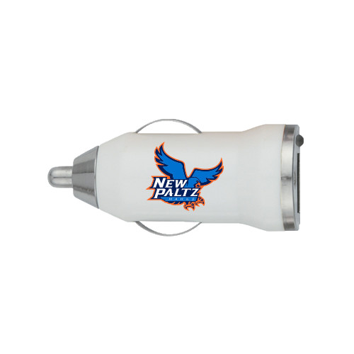  On the Go White Car Charger - Official Logo