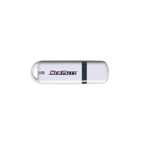  USB White Pen Drive 4G - New Paltz Word Mark
