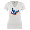 Thumbnail image for  Next Level Womens White Ideal V Tee