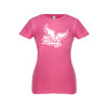 Thumbnail image for  Next Level Girls Fuchsia Fashion Fit T Shirt