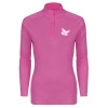 Thumbnail image for  Syntrel Womens Raspberry Interlock 1/4 Zip
