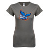 Thumbnail image for  Next Level Womens Charcoal Boyfriend Tee