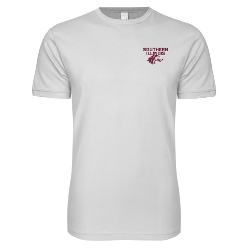  Next Level White SoftStyle T Shirt - Southern Illinois