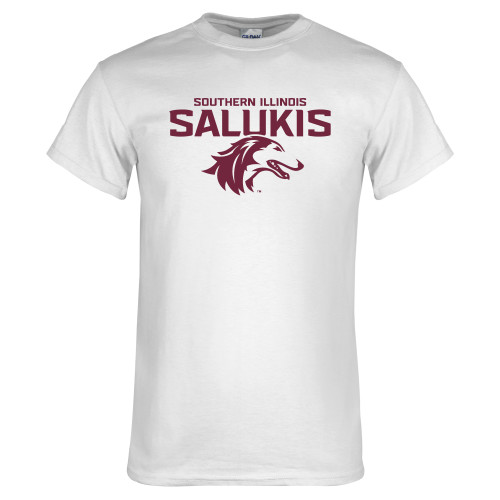  White T Shirt - Southern Illinois Salukis