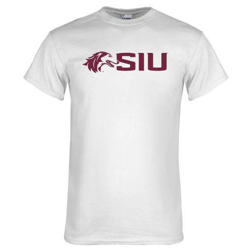  White T Shirt - Saluki SIU