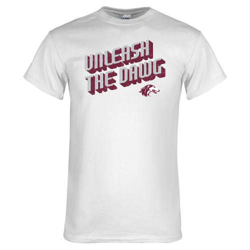  White T Shirt - Unleash the Dawg