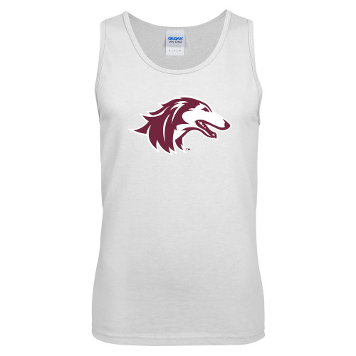  White Tank Top - Saluki