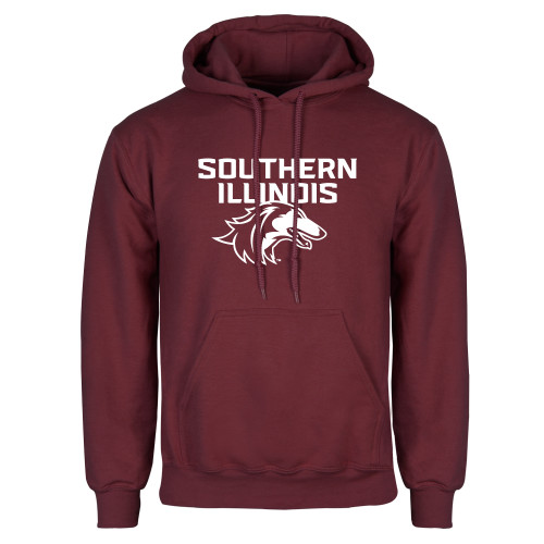  Maroon Fleece Hoodie - Southern Illinois