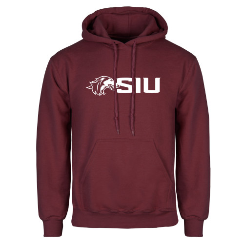  Maroon Fleece Hoodie - Saluki SIU