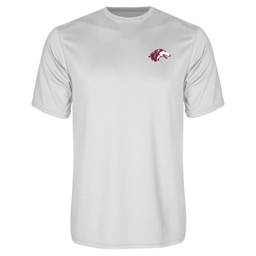  White Performance Tee - Saluki