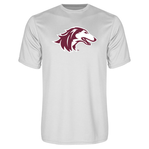  White Performance Tee - Saluki