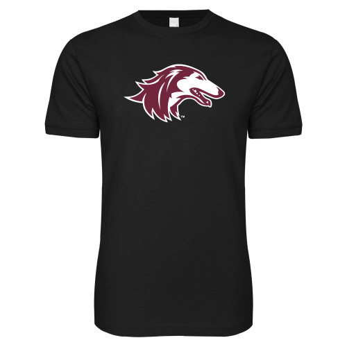  Next Level Black SoftStyle T Shirt - Saluki