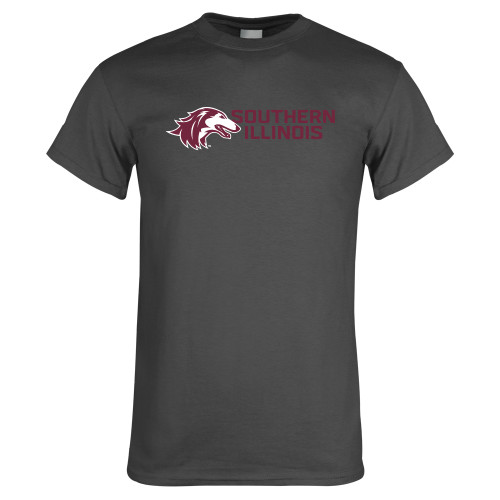  Charcoal T Shirt - Southern Illinois Horizontal