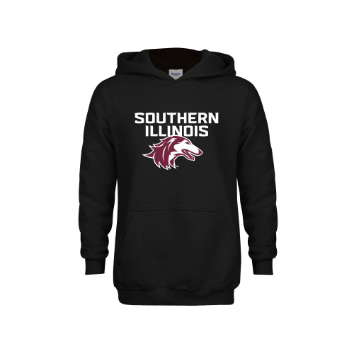  Youth Black Fleece Hoodie - Southern Illinois