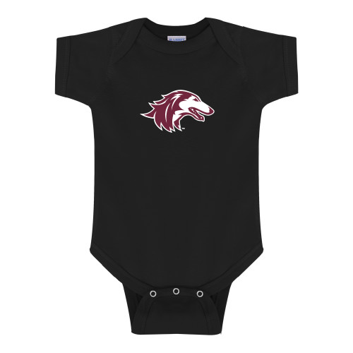  Black Infant Onesie - Saluki