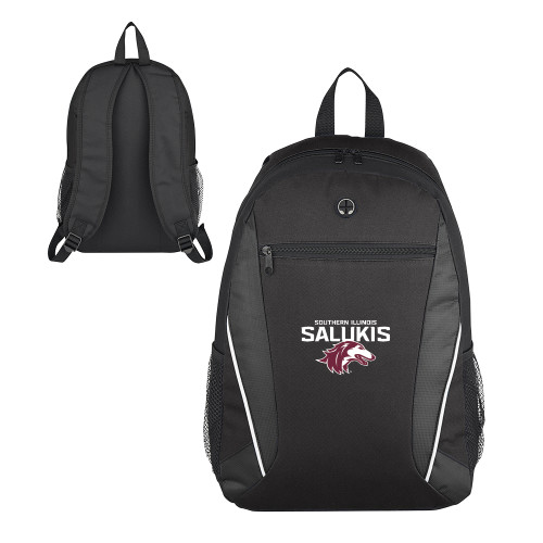  Homerun Black Computer Backpack - Southern Illinois Salukis