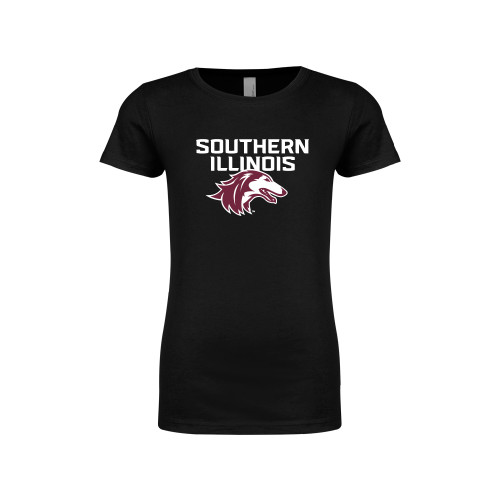  Next Level Girls Black Fashion Fit T Shirt - Southern Illinois