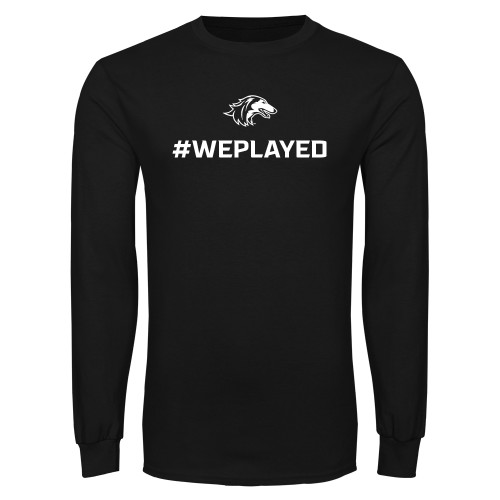  Black Long Sleeve T Shirt - We Played