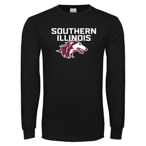  Black Long Sleeve T Shirt - Southern Illinois