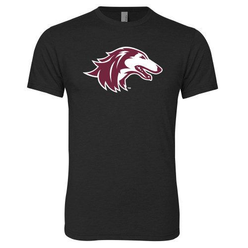  Next Level Black Triblend Tee - Saluki