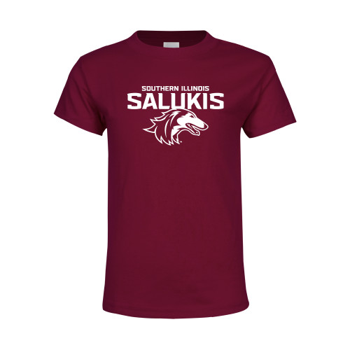  Youth Maroon T Shirt - Southern Illinois Salukis