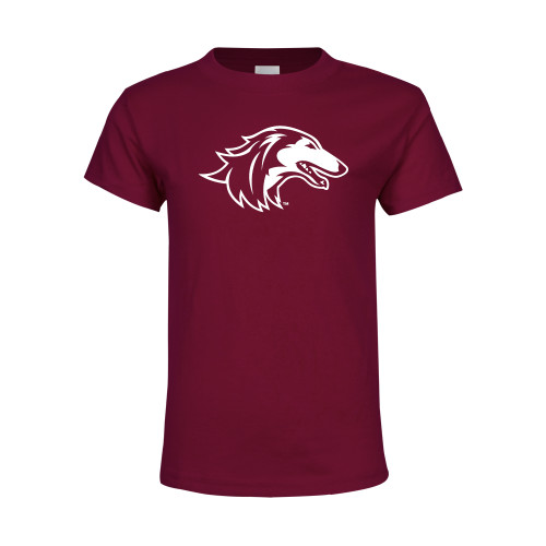  Youth Maroon T Shirt - Saluki