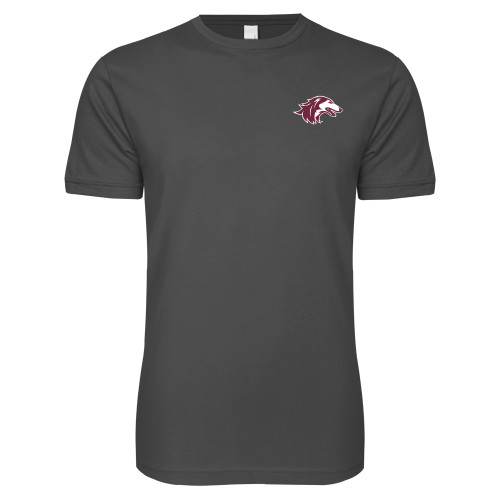  Next Level Charcoal SoftStyle T Shirt - Saluki