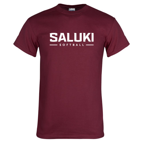  Maroon T Shirt - Softball