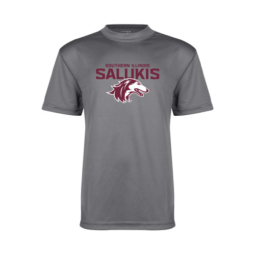 Main Image for  Youth Performance Grey Concrete Tee