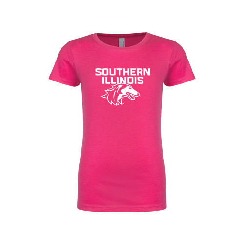  Next Level Girls Fuchsia Fashion Fit T Shirt - Southern Illinois