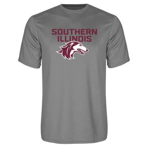  Grey Concrete Performance Tee - Southern Illinois