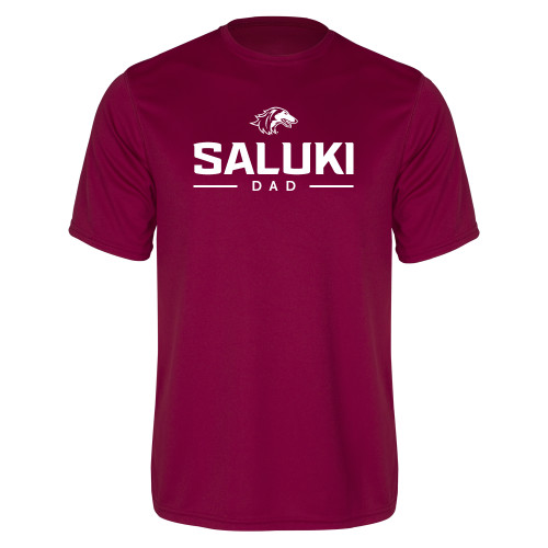  Maroon Performance Tee - Dad