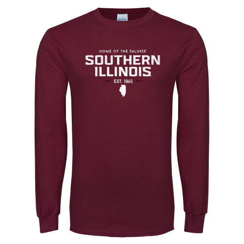 Main Image for  Maroon Long Sleeve T-Shirt