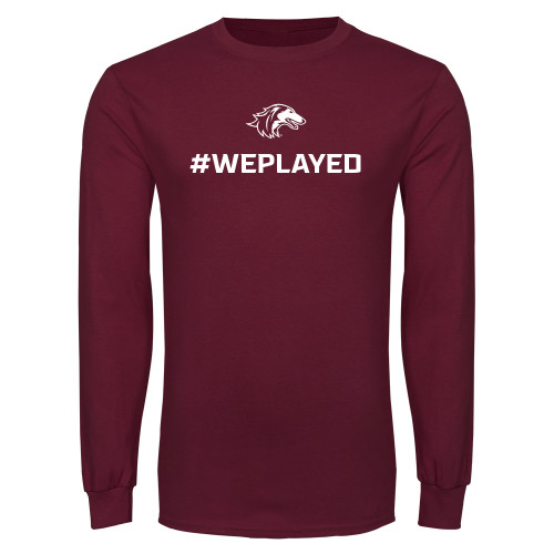 Main Image for  Maroon Long Sleeve T-Shirt