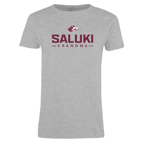  Womens Grey Short Sleeve Tee - Grandma