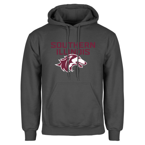  Charcoal Fleece Hoodie - Southern Illinois