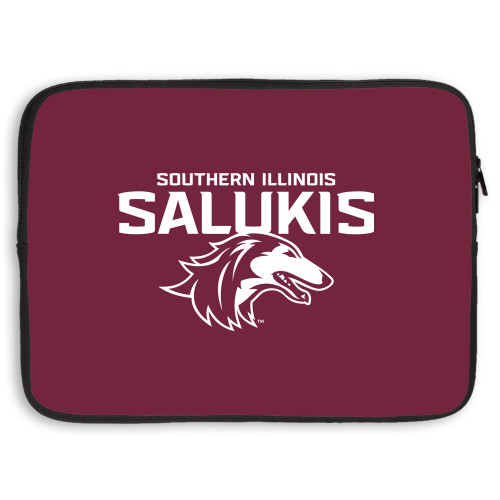  15 inch Neoprene Laptop Sleeve - Southern Illinois Salukis