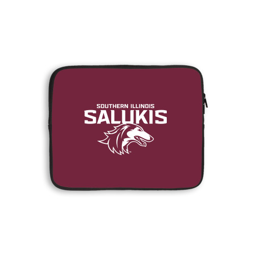  10 inch Neoprene iPad/Tablet Sleeve - Southern Illinois Salukis