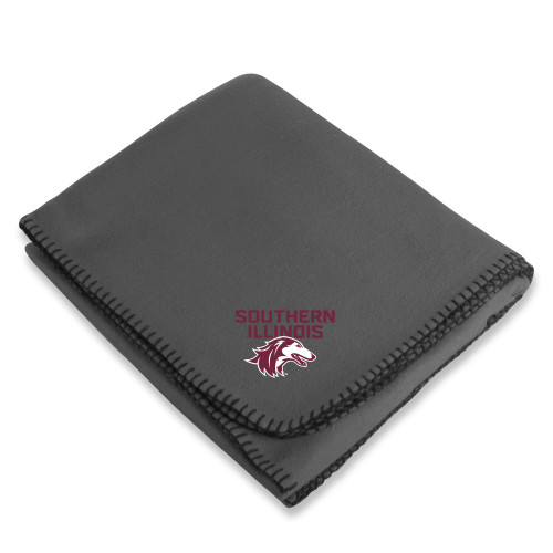  Grey Arctic Fleece Blanket - Southern Illinois