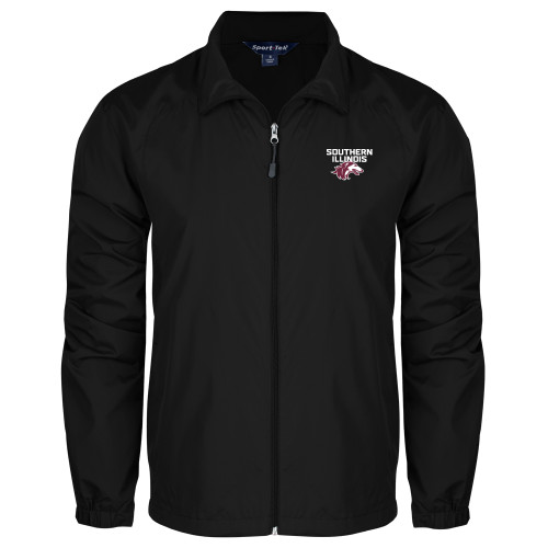  Black Full Zip Wind Jacket - Southern Illinois