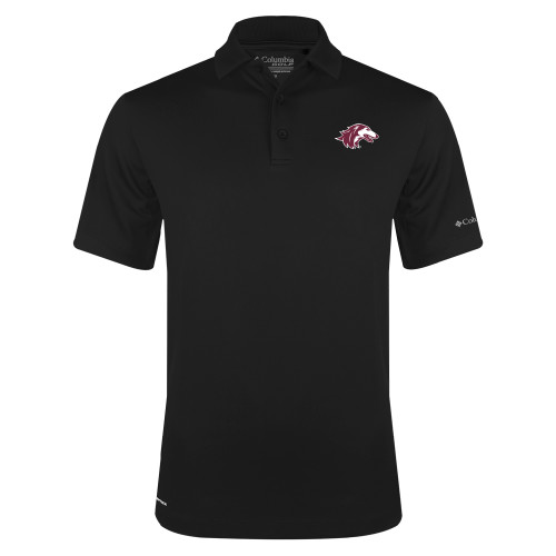  Columbia Black Omni Wick Drive Polo - Saluki