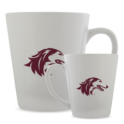  Full Color Latte Mug 12oz - Saluki