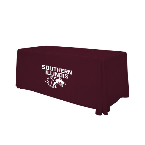  Maroon 6 foot Table Throw - Southern Illinois