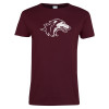 Thumbnail image for  Womens Maroon Short Sleeve Tee