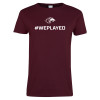 Thumbnail image for  Womens Maroon Short Sleeve Tee