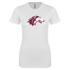 Thumbnail image for  Next Level Womens White Boyfriend Tee