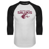 Thumbnail image for  White/Black Raglan Baseball T Shirt